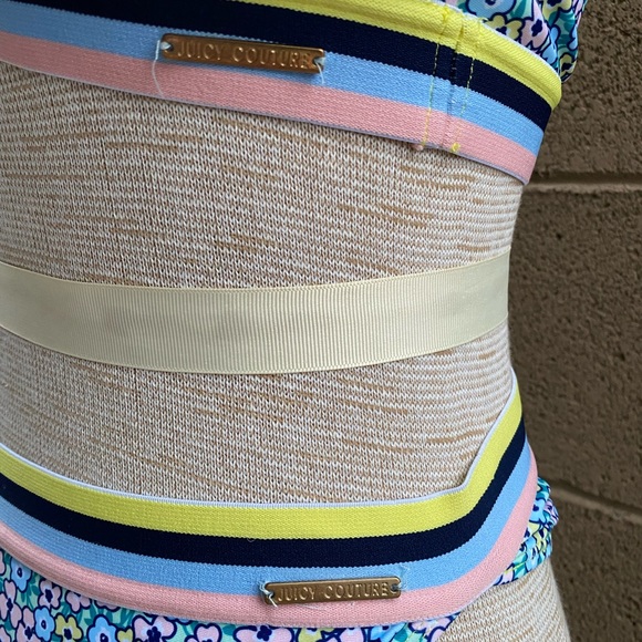 Juicy Couture two piece floral swimsuit - Picture 2 of 7